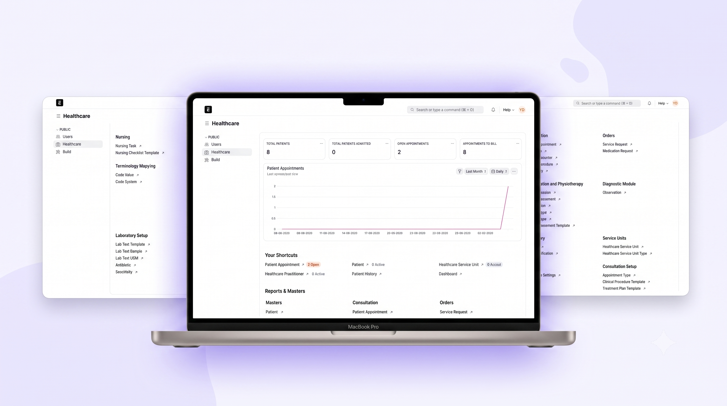 Yashfeen Hospital Information System — English